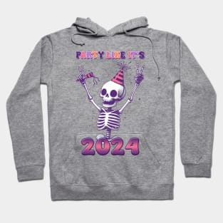 Party Like It's 2024 Hoodie